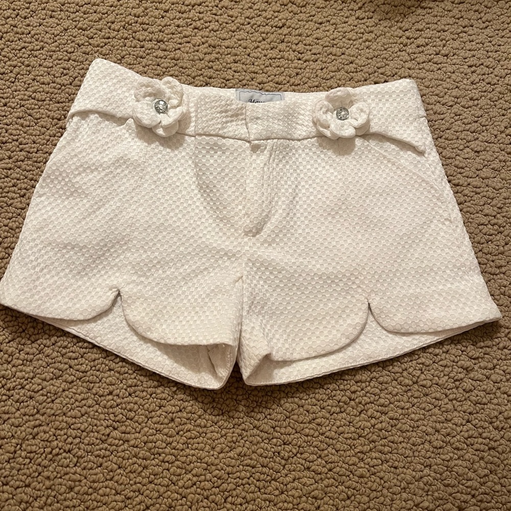 Mayoral only lightly worn white shorts!